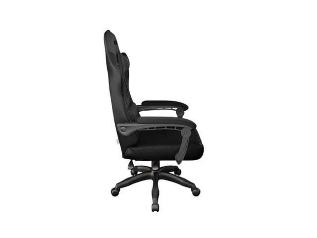 Scaun gaming FURY SHINAI S2, material piele ecologica+fabric, reglabil pe inaltime, greutate maxima suportata 120 kg, inaltime scaun reglabil 42 - 49 cm, spatar ajustabil 135°, dimensiuni roti 51mm, echipat cu piston cu gaz clasa 3, negru — miniatură