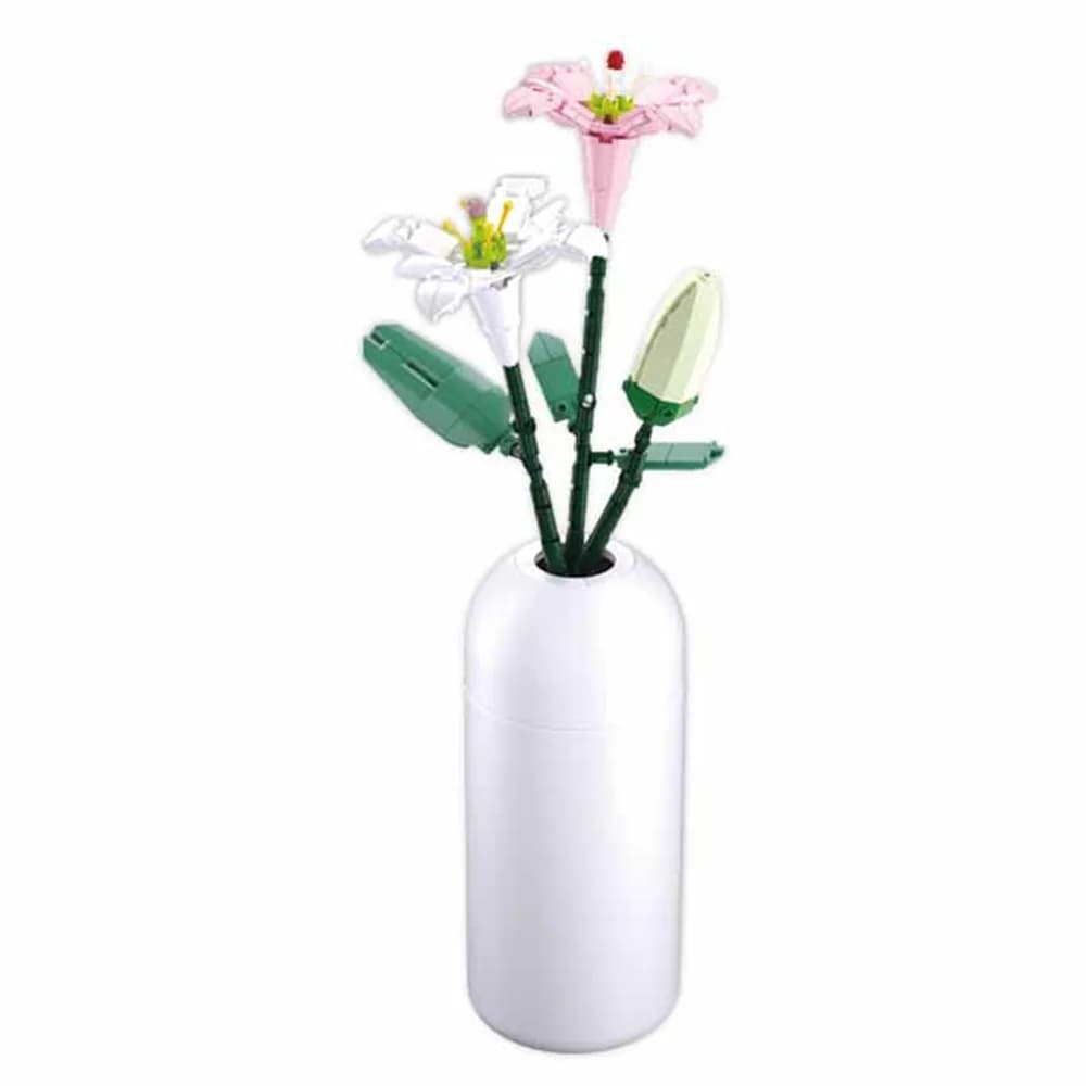 Set de Constructie Flowers, 247 piese, Crin - Sluban — miniatură