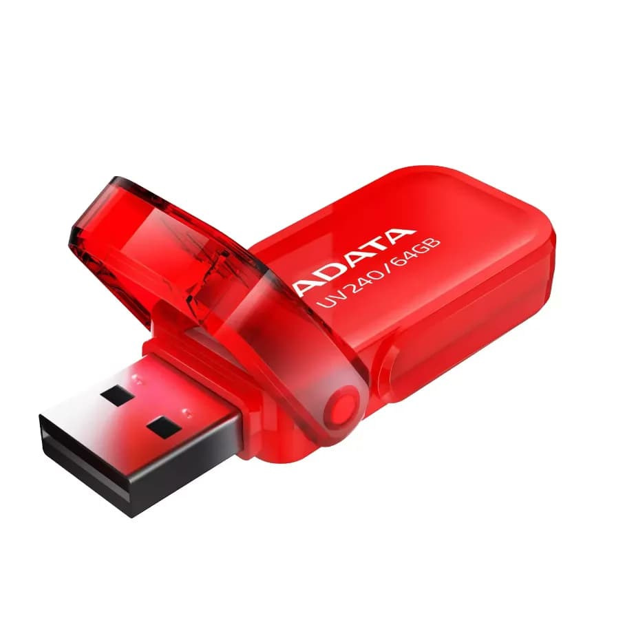 Memorie USB ADATA UV240 64 GB, USB 2.0, Rosu