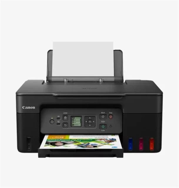"Multifunctional inkjet color CISS Canon PIXMA G3470 Black, dimensiune A4(Printare, Copiere, Scanare), viteza imprimare 11ipm alb-negru, 6ipm color,rezolutie printare 4800x1200 dpi, imprimare fara margini, alimentarehartie 100 coli, scanner CIS rezolutie 600x1200 dpi, copiere multipla 99copii — miniatură