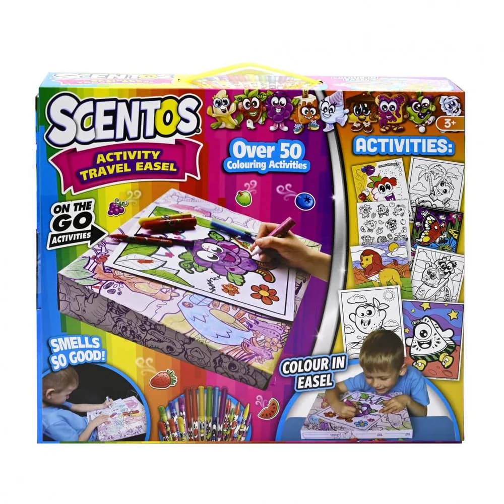 SET PARFUMAT SEVALET DE CALATORIE CU ACTIVITATI, SCENTOS
