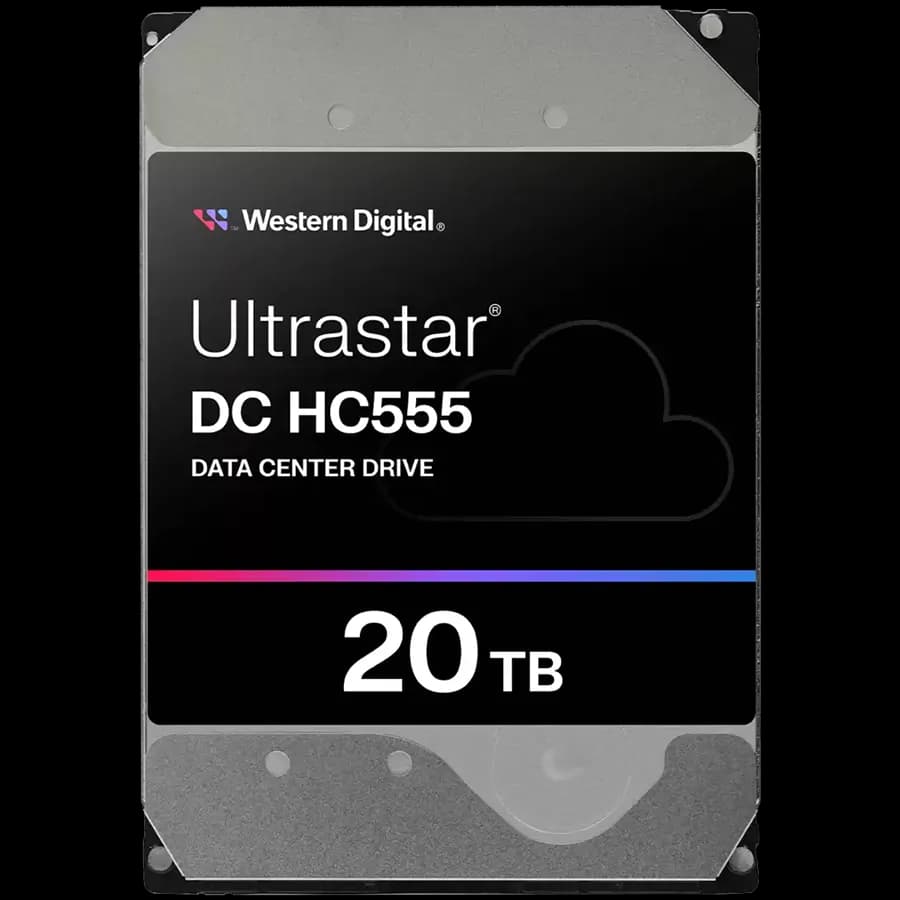 HDD Server WD Ultrastar DC HC555 20TB 512e SE, 3.5"", 512MB, 7200 RPM, SATA, SKU: 0B48724 "WUH722020CLE6L4"