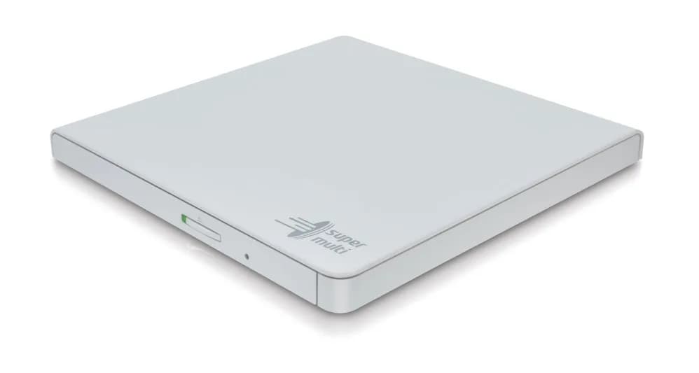 DVD-RW extern, HITACHI-LG, interfata USB 2.0, alb, "GP57EW40"