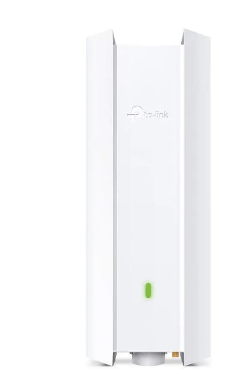 Wireless Access Point TP-Link EAP650-Outdoor, AX3000 Wireless Dual Band Indoor/Outdoor Access Point, 802.3at PoE, STANDARDE WIRELESS: IEEE 802.11ax/ac/n/g/b/a, interfata: 1× Port Ethernet (RJ-45) Gigabit (Suportă PoE 802.3at și Passive PoE), weather proof: IP67, Dimensiuni: 280.4×106.5×56.8 mm.