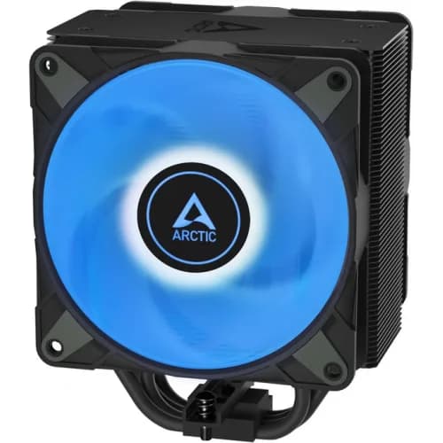 COOLER Arctic "Freezer 36 A-RGB (Black) SI" - bulk, racire aer, HDT heatpipe, skt. Intel LGA 1700, AMD AM5/AM4, fan 120mm, LED ARGB, "AOCPU00013A" — miniatură