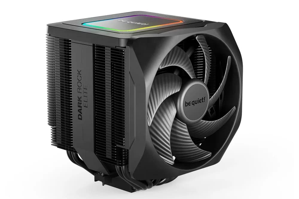COOLER be quiet "Dark Rock Elite",racire aer, Ø6 mm×7 pcs heatpipe, skt. Intel LGA 1700/1200/115x, AMD: AM5/AM4, fan 135mm, 2000 rpm, conectare 4-pin PWM, LED ARGB, "BK037"
