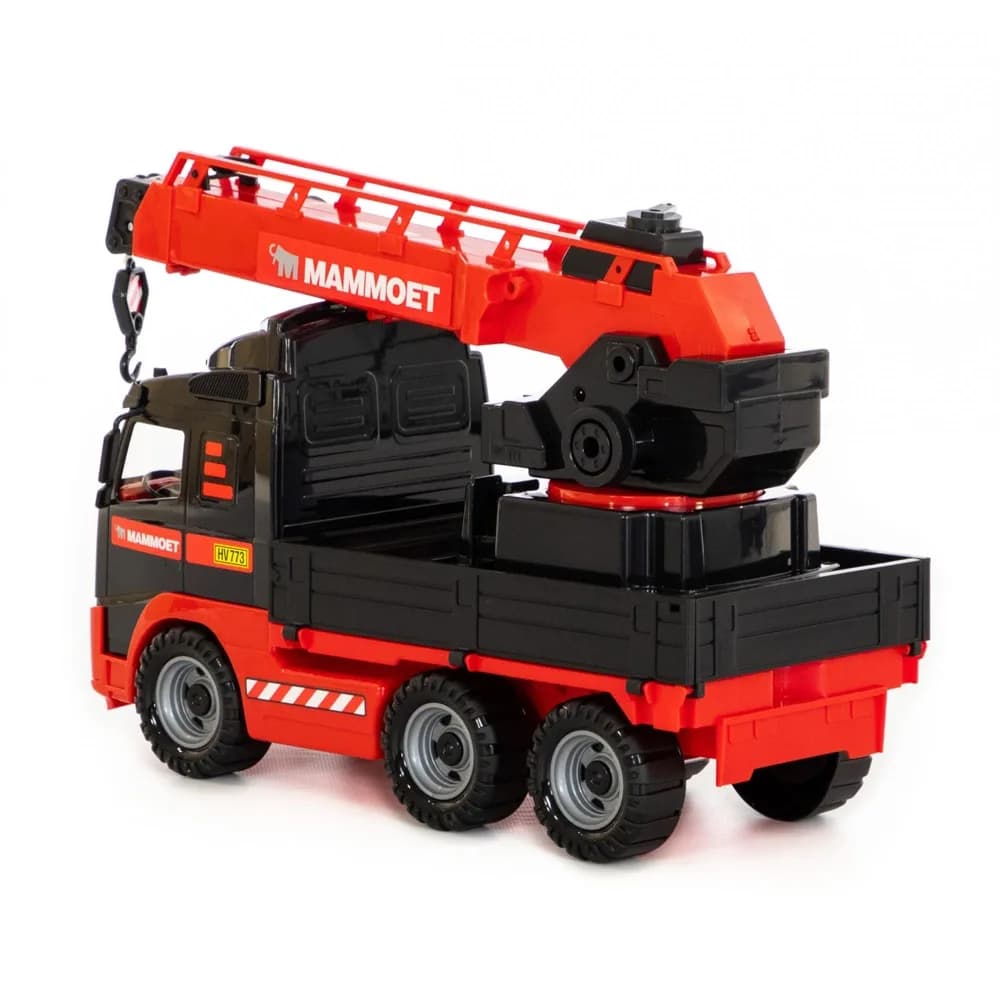 Camion cu macara - Mammoet, 49x19x31 cm, Polesie — miniatură