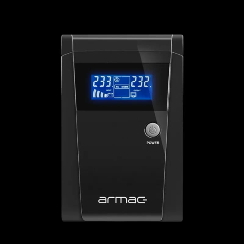 UPS ARMAC OFFICE O/1500F/LCD LINE-INTERACTIVE 1500VA 3X SCHUKO OUTLETS USB-B LCD METAL CASE