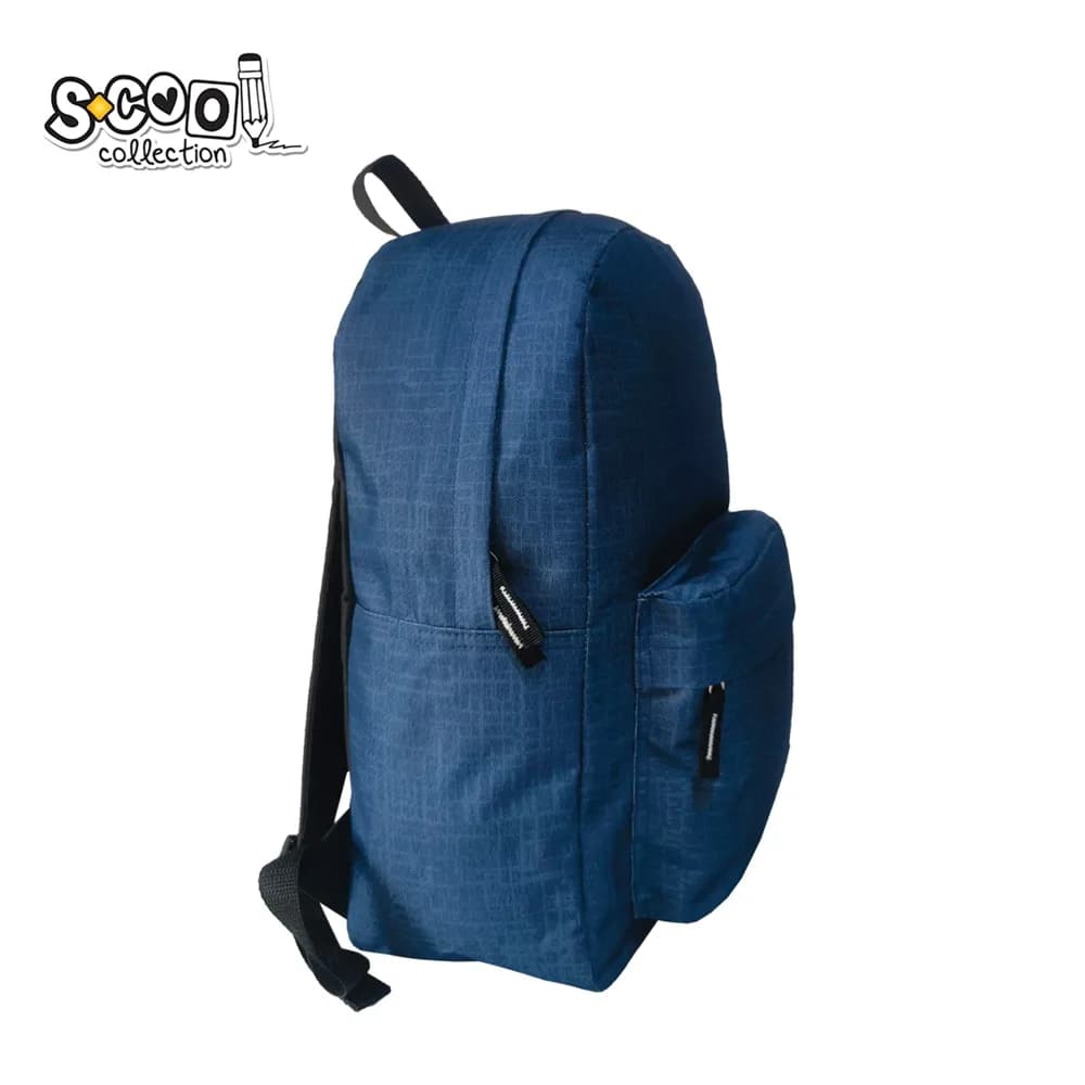 Ghiozdan CLASSIC, 43x30x16 cm, DENIM - S-COOL — miniatură