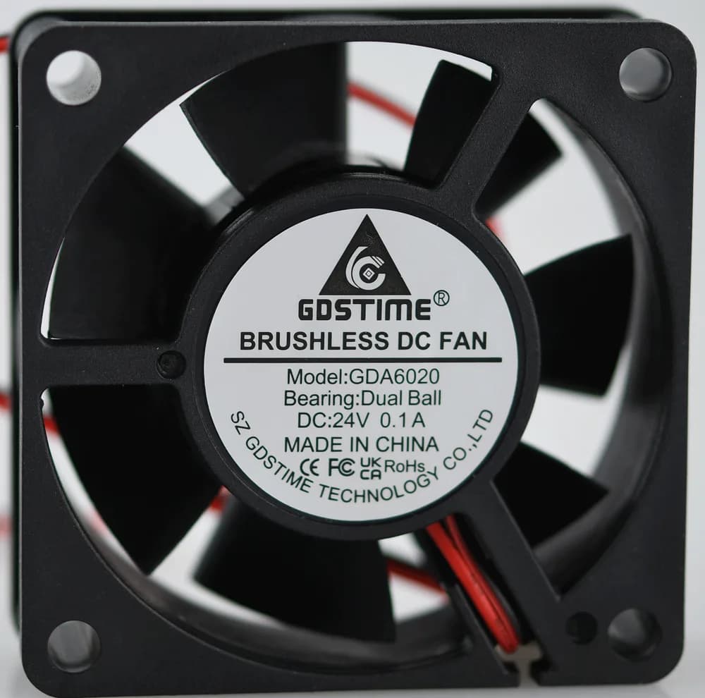 Ventilator Copymaster3D GDSTIME Dual Ball Bearing – 60x60x20 mm – 24 V — miniatură