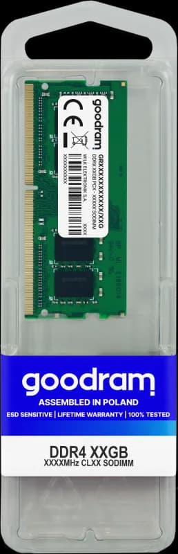 Memorie RAM Notebook Goodram GR3200S464L22S/16G, 16GB, DDR4, 3200MHz, CL22