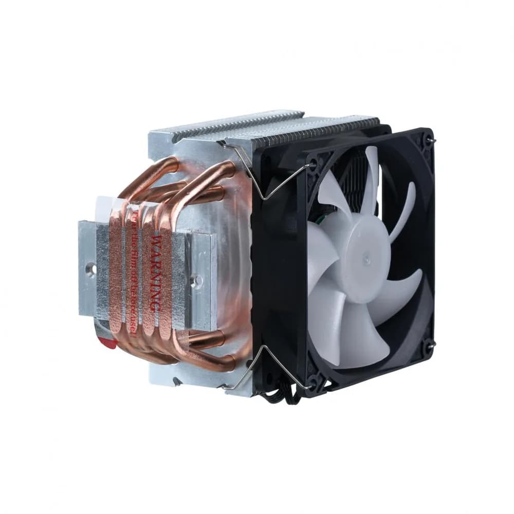 Cooler Procesor Serioux CC92ARGB, dimensiuni 90x90x25mm, viteza ventilator 800-1600±200RPM, TDP: 140W, durata de viata 30 000 ore, ARGB PWM fan, suporta toate seriile INTEL & AMD CPU — miniatură