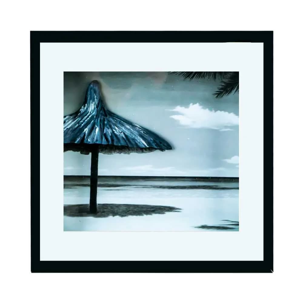 Tablou plastic + sticla, 33x33 cm — miniatură