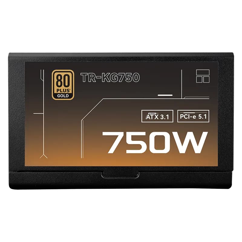 SURSA Thermalright "TR-KG750", 750W, certificare 80 Plus Gold, modular, LLC, DC to DC, fan 120mm, negru, "TR-KG750"