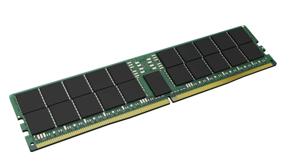 KINGSTON DDR5, 64GB, 5600MHz, CL46 SDRAM, 1.1V, ECC, 288-Pin DIMM, PC5-5600, Registered EC8, Hynix A "KSM56R46BD4-64HA" — miniatură