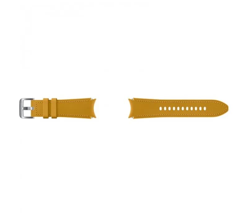 Hybrid Leather Band 20mm S/M Mustard, "ET-SHR88SYEGEU" — miniatură