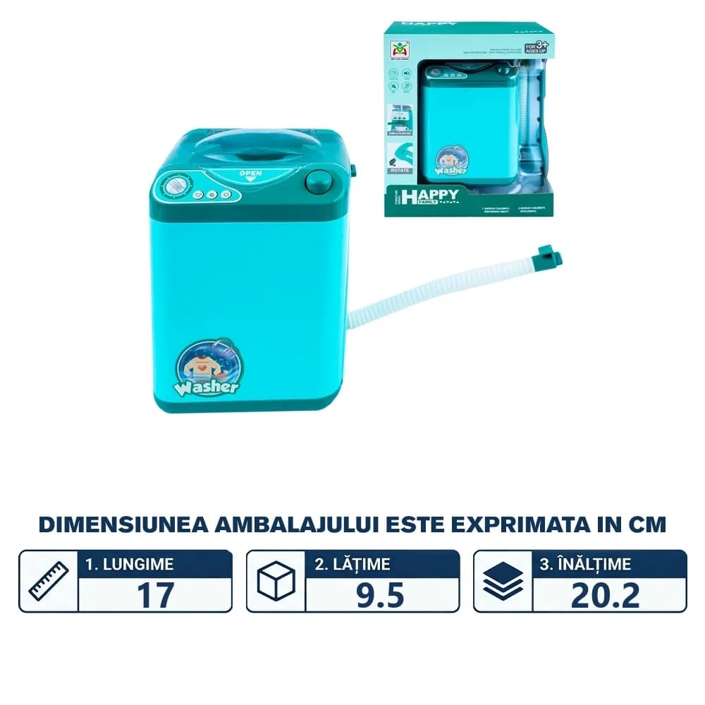 Masina de spalat, cu lumina si sunet — miniatură
