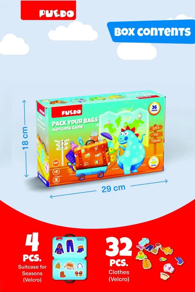 JOC DIN SPUMA EVA, FA-TI BAGAJUL, PUEDO — miniatură
