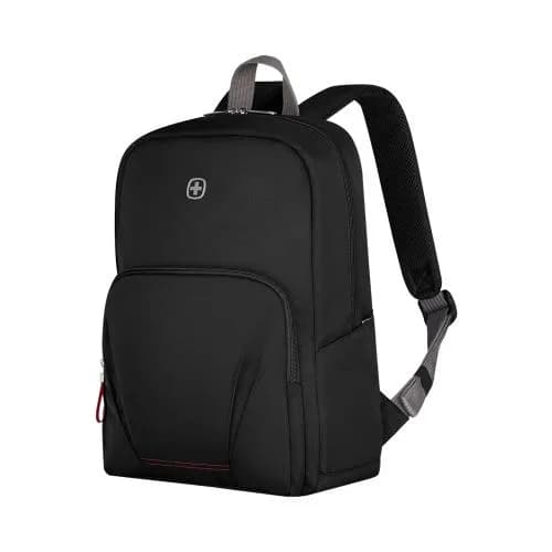 Wenger, Motion Backpack, 15.6" Laptop Backpack with Tablet Pocket, Chic Black "612545"