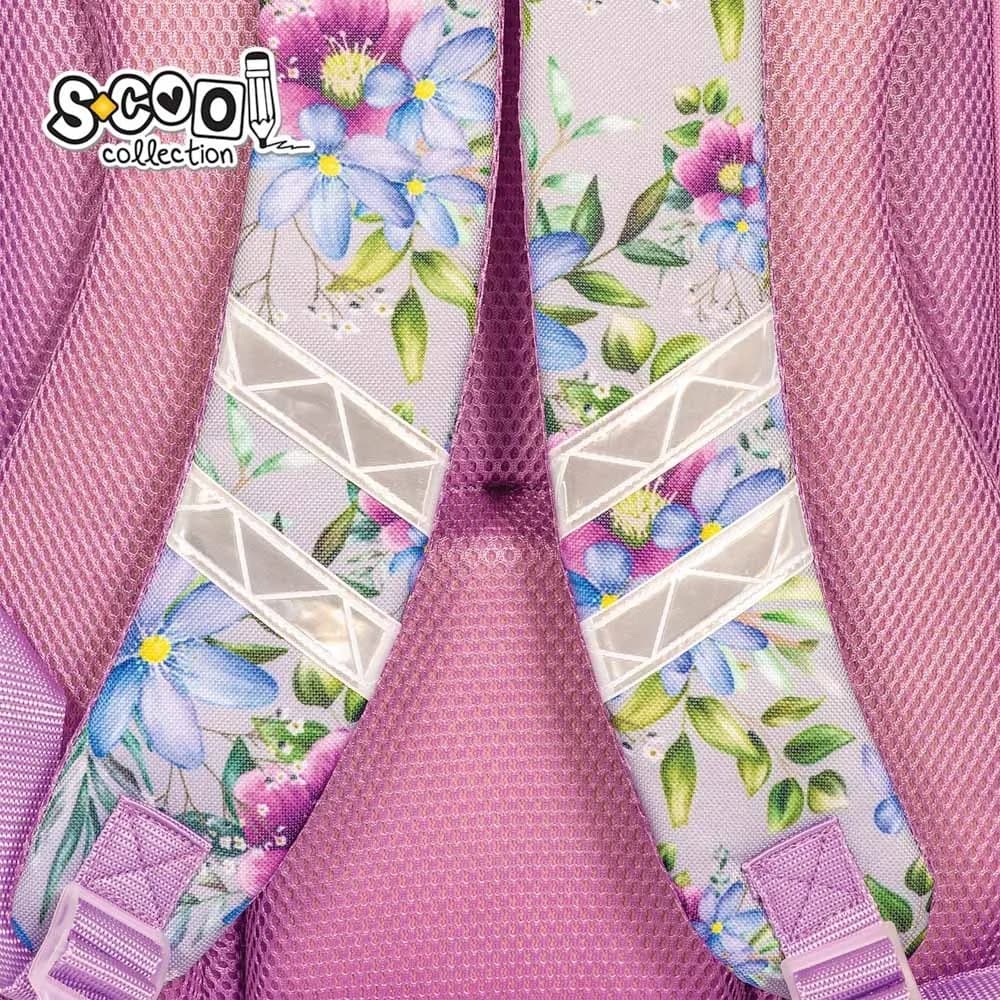 Ghiozdan ergonomic, 40.5x29x13.5 cm, LOVE - S-COOL — miniatură