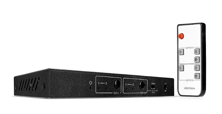 Matrix HDMI 18G 2x2, Lindy 38302