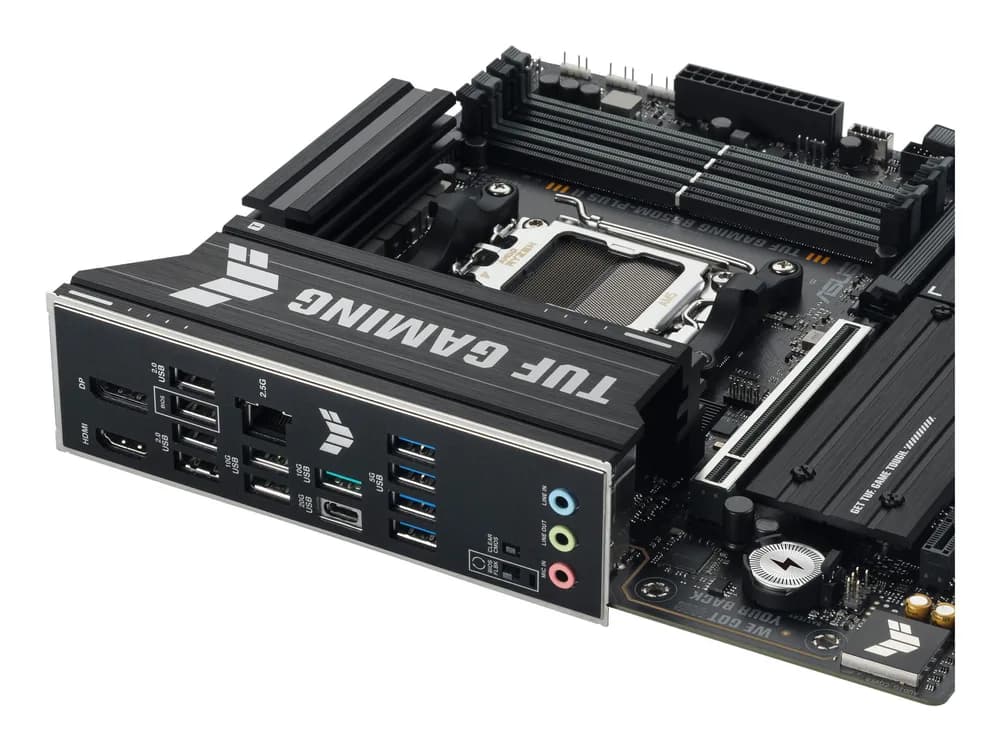 ASUS TUF GAMING B850M-PLUS II AM5 4xDDR5 mATX Pciex5 DP HDMI USB MB "TUF GAMING B850M-PLUS II" — miniatură