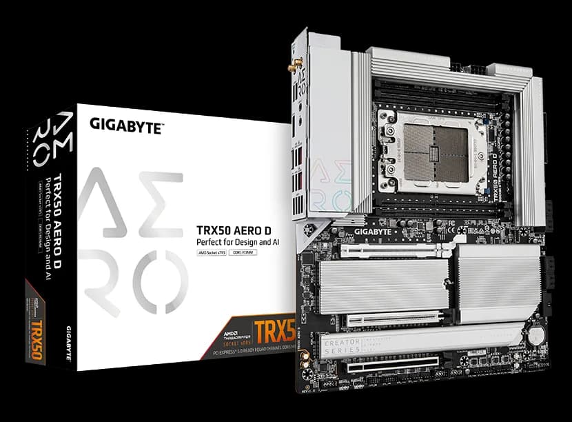 Placa de baza Gigabyte TRX50 AERO D, Socket sTR5, DDR5, E-ATX