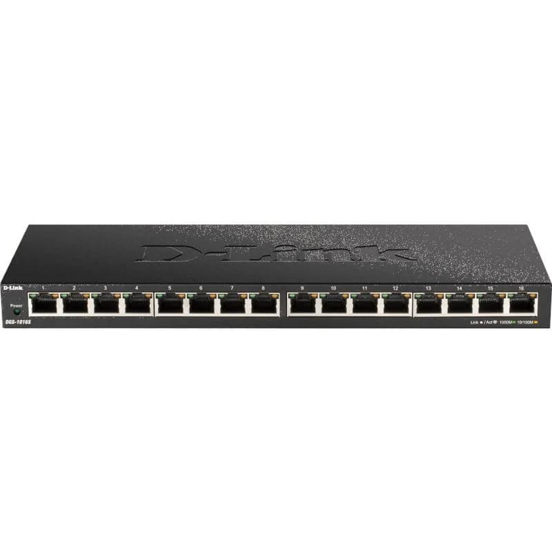 Switch D-Link DGS-1016S, 16 port,10/100/1000 Mbps — miniatură
