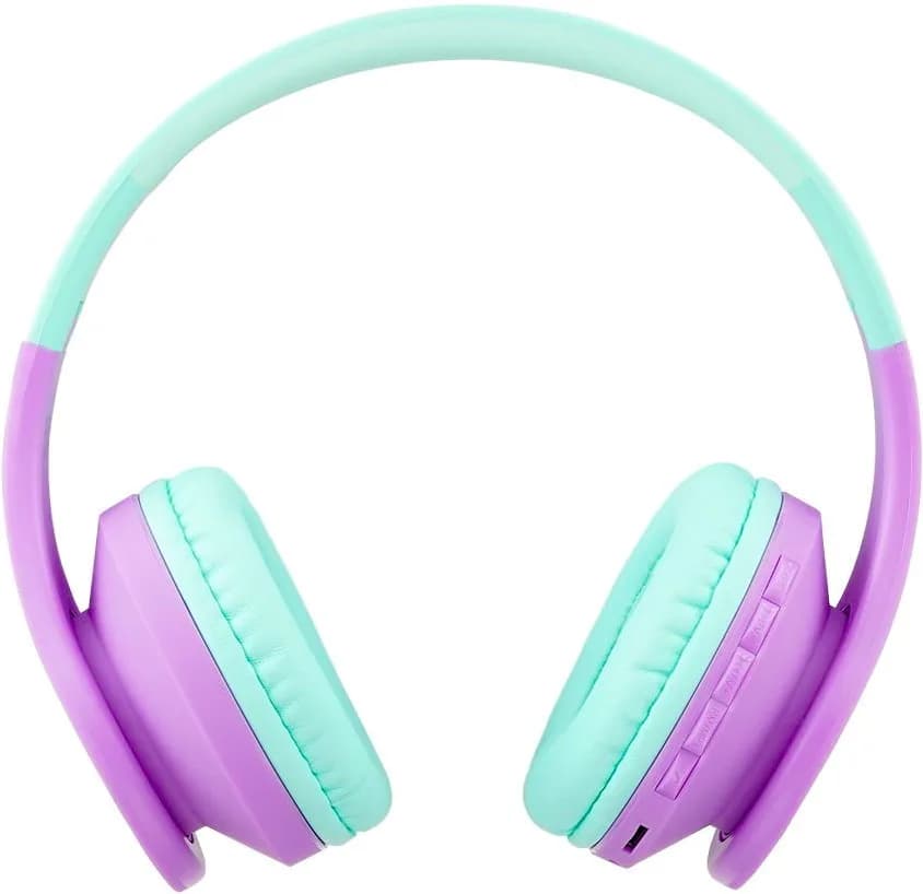 Casti Head-band PowerLocus P1KIDS, Wireless, Albastru — miniatură