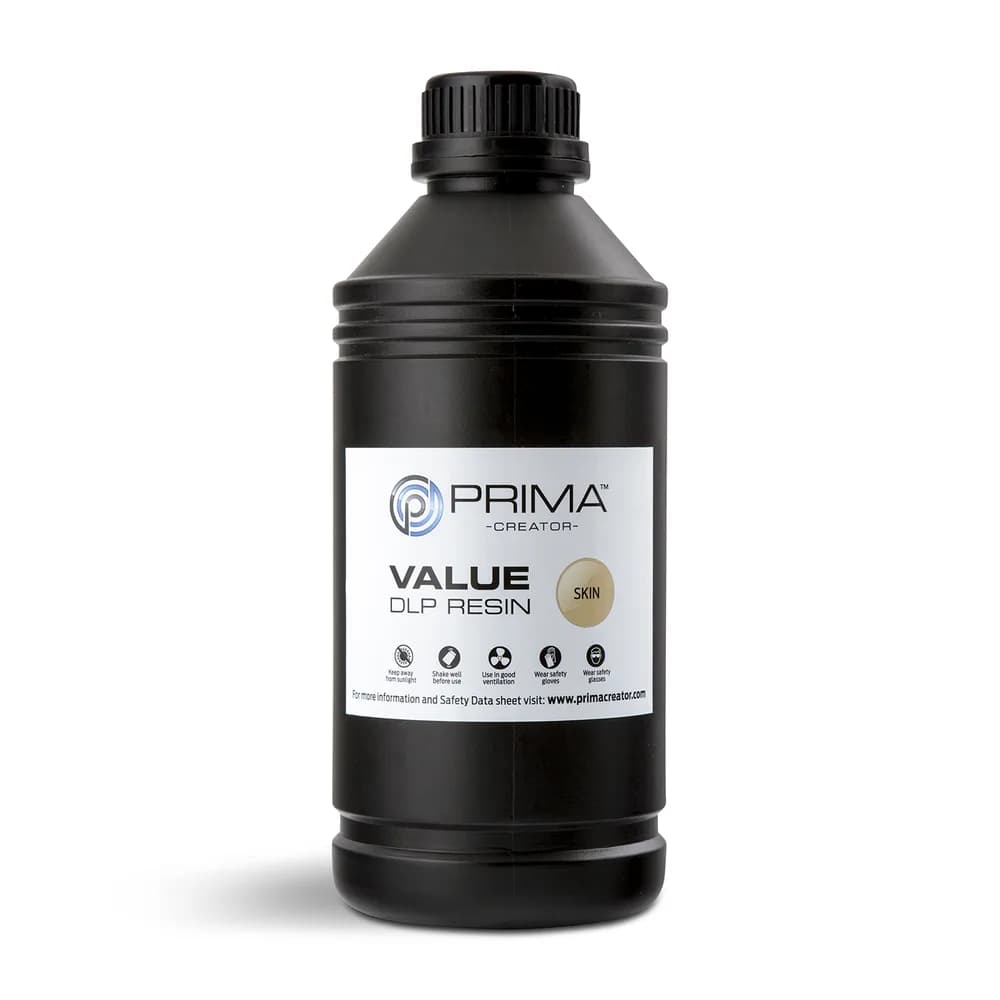 Rășină 3D PrimaCreator Value UV / DLP – 1 kg – Skin — miniatură