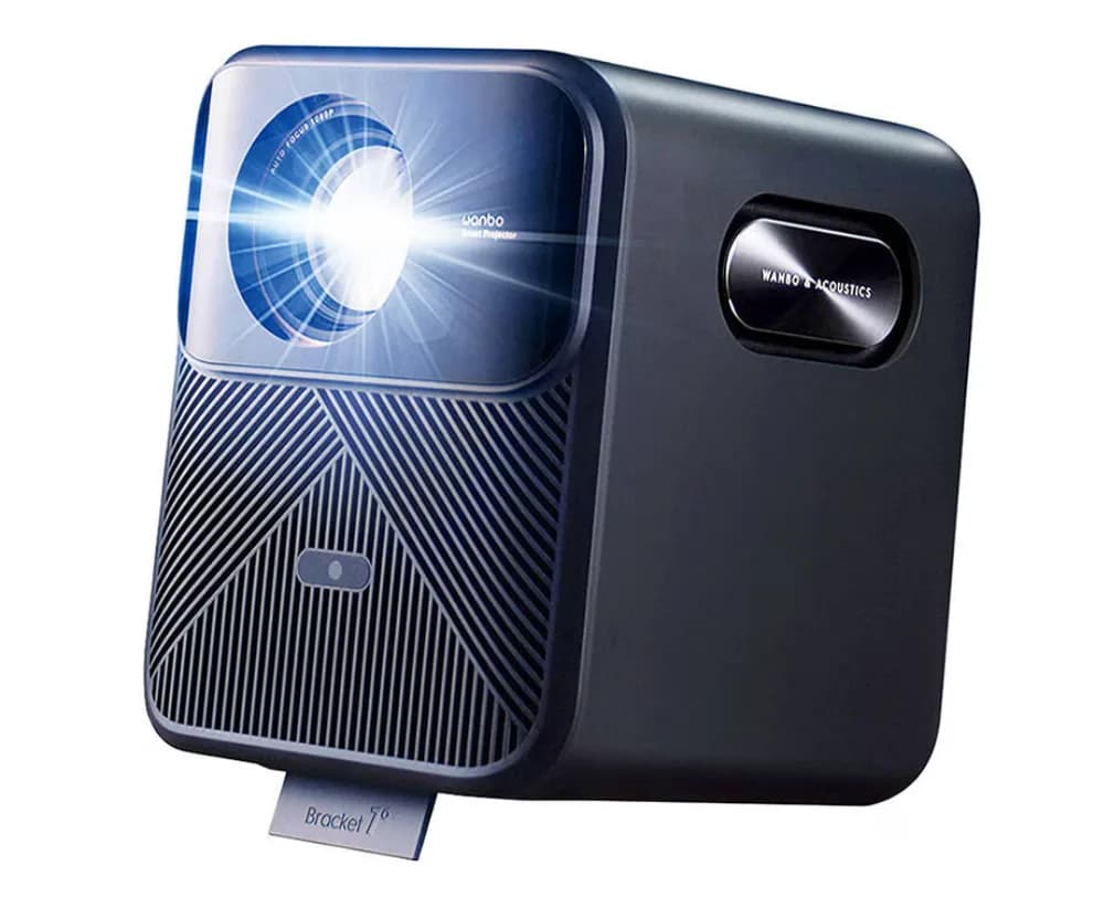Wanbo Mozart 1 Pro New Albastru | Proiector | 1200 ANSI, 1080p, Google TV — miniatură