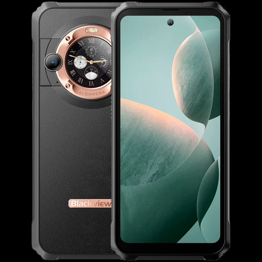 Blackview BL9000 5G 6.78" Corning 7th FHD+IPS 1080x2460,12GB/512GB,50MP Front/13MP+50MP Back Camera,8800mAh,Type-C, Android 13,Dual SIM, SD,Splendid Gold "BVBL9000-GD_EU"
