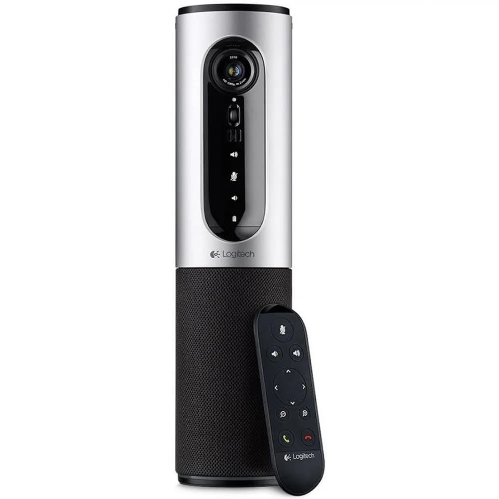 Camera Web LOGITECH ConferenceCam Connect, rezolutie video Full HD, USB 2.0, Gri