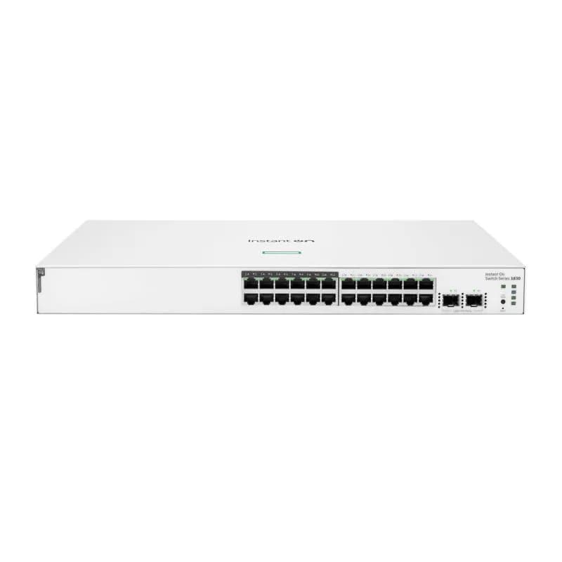 HPE Networking Instant On Switch 24p Gigabit CL4 PoE 2p SFP 195W 1830 — miniatură