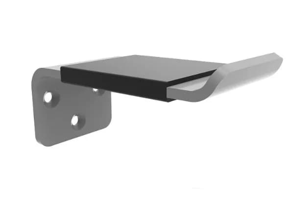 Suport de casti Multibrackets MB-2036, cu prindere de perete , Silver