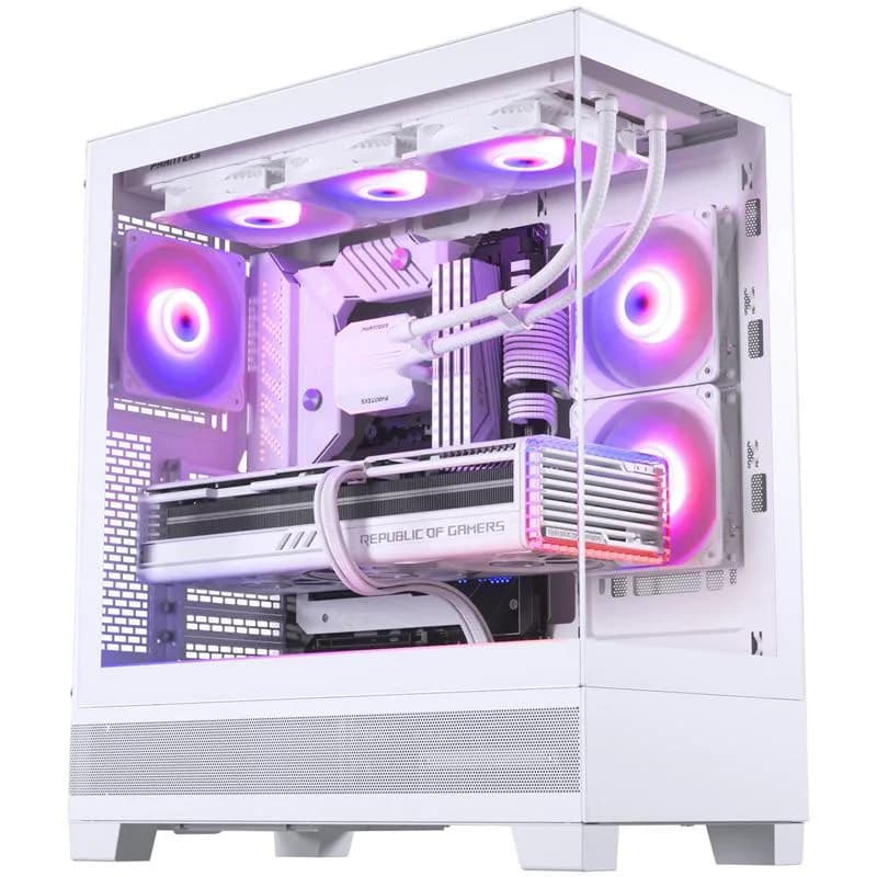 Carcasa PHANTEKS XT View, RGB, Mid Tower, White — miniatură