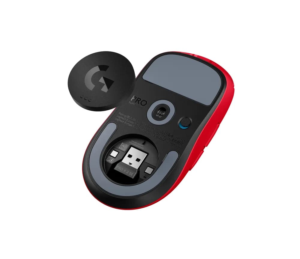 LOGITECH PRO X SUPERLIGHT 2 SE - RED "910-007551" — miniatură