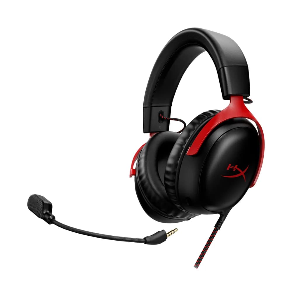 Casti gaming HyperX Cloud III Black-Red"727A9AA" — miniatură