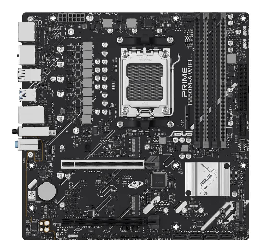 MB AMD B850 SAM5 MATX/PRIME B850M-A WIFI ASUS "PRIME B850M-A WIFI" — miniatură