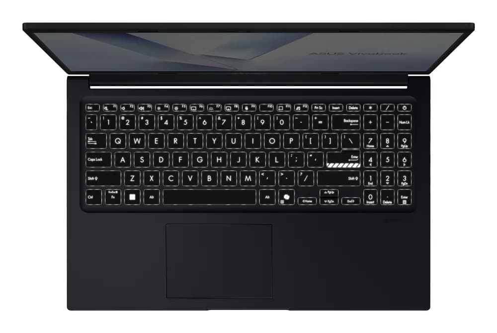 NOTEBOOK ASUS ASUS Vivobook 15, Intel Core 3 304, 15.6 inch, RAM 8GB, SSD 256GB, Intel Graphics, No OS, Quiet Blue, NU CONTINE INCARCATOR "X1504MA-BQ601" — miniatură