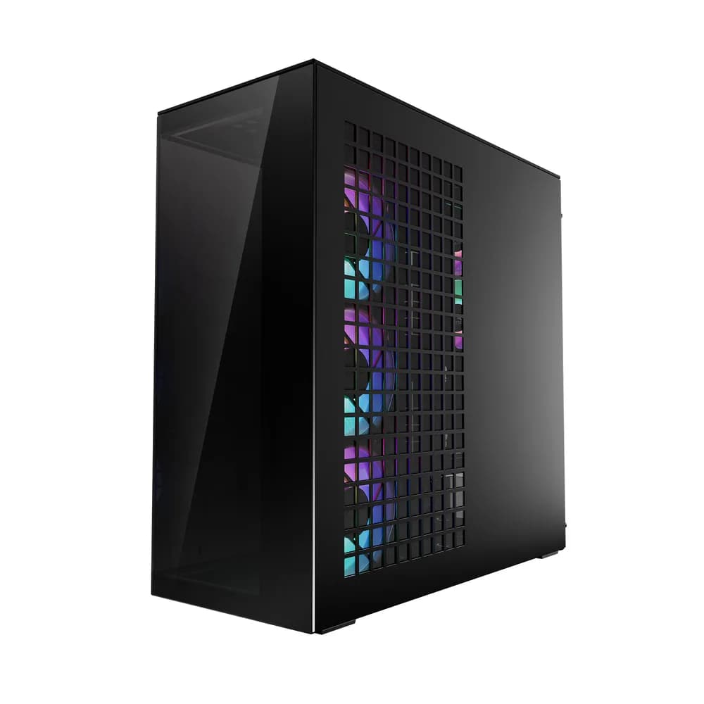 CARCASA Arctic "Xtender Mirror BK VG", mid tower, max 8xfan, 3xP14 ProR ARGB si 2xP12Pro ARGB instalate, PSU shroud 24 LED ARGB, USB-C x 1, USB 3.2 x 2, audio+mic, 7 sloturi expans, negru, "ACPCC00019A" — miniatură