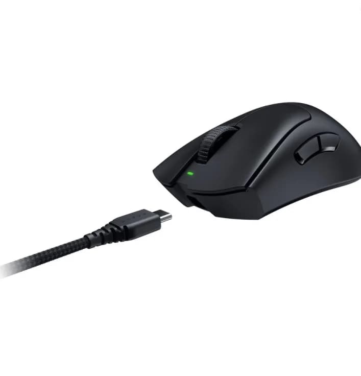 Mouse Gaming Wireless Razer DeathAdder V3 HyperSpeed, 26000 DPI, negru — miniatură