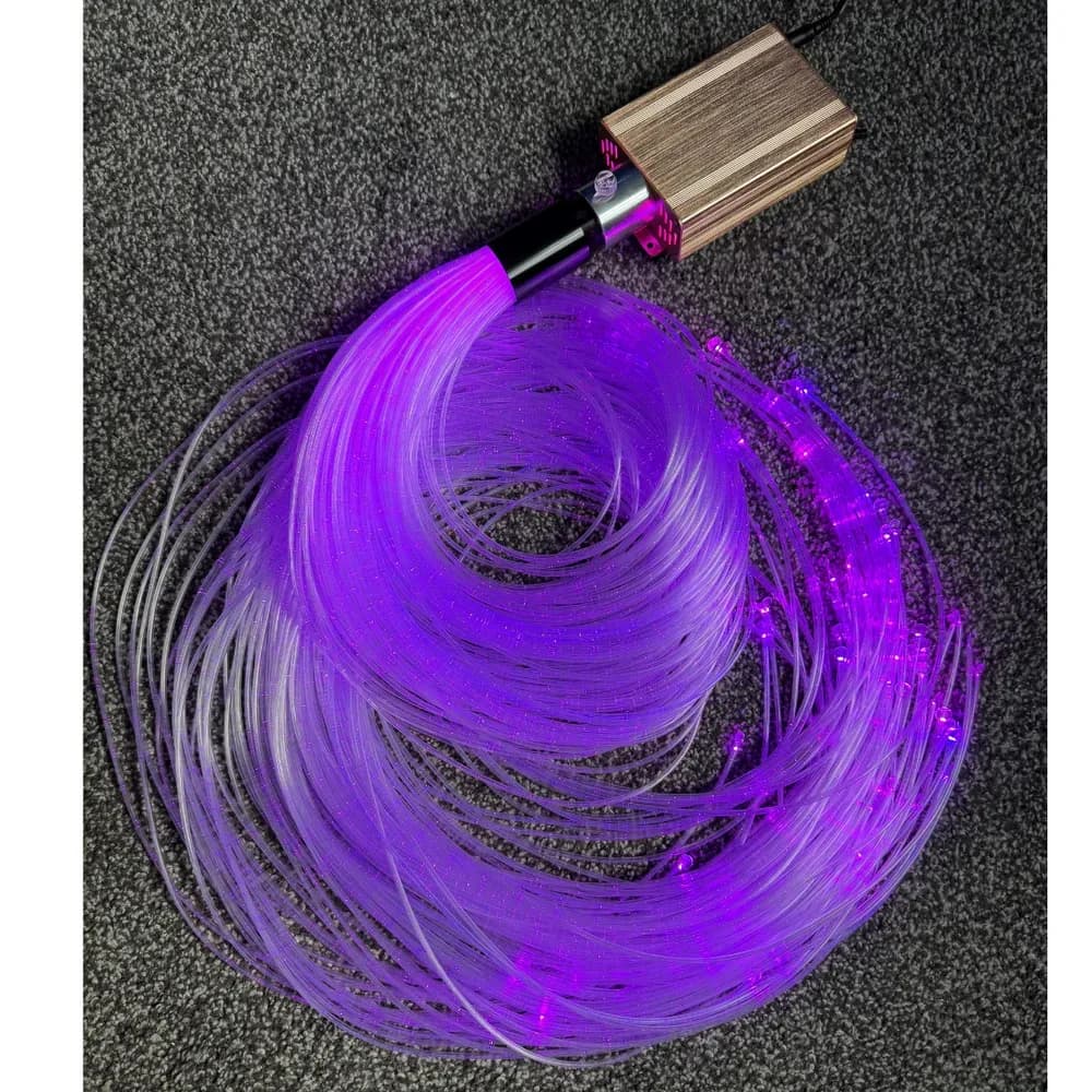 Kit fibră optică (sursă de lumină 16W, 100 fibre 1.5 m) — miniatură