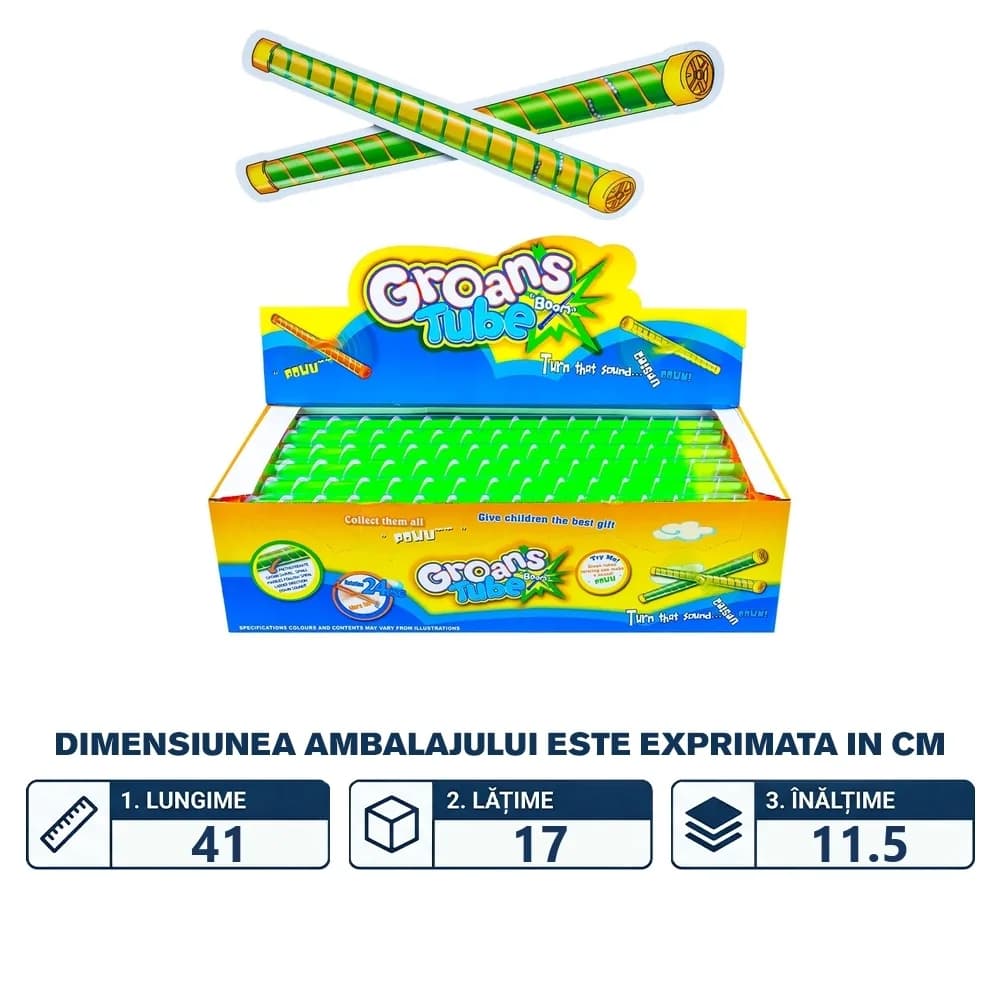 Jucarie Tub - Zgomote distractive, 24 buc/set — miniatură