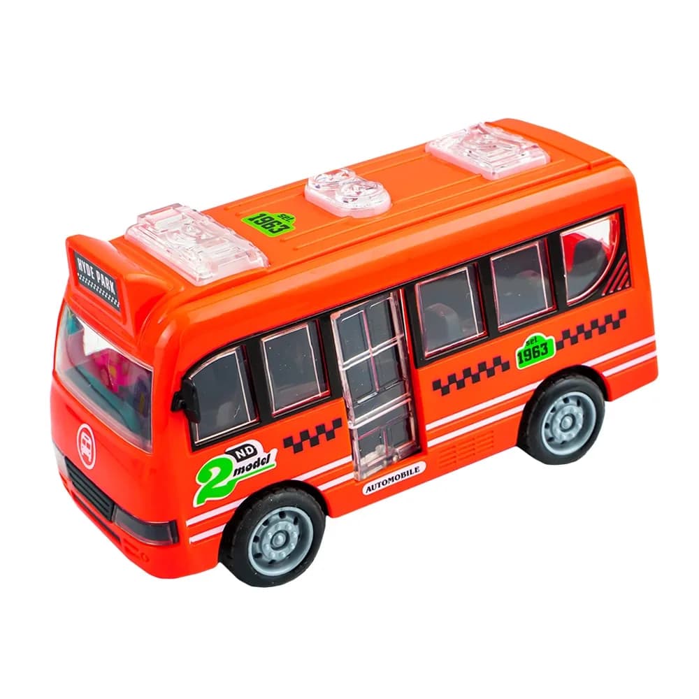 Autobuze cu frictiune, 12 buc/set — miniatură