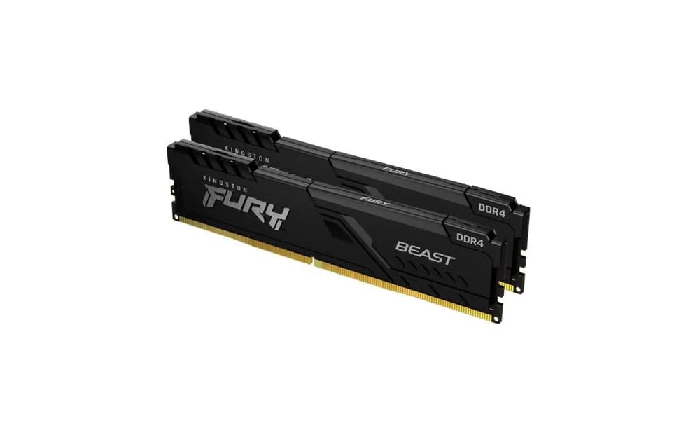 Memorie RAM Kingston DDR4 64GB, 2 x 32GB, 3600Mhz CL18 1.35V Fury Beast Black