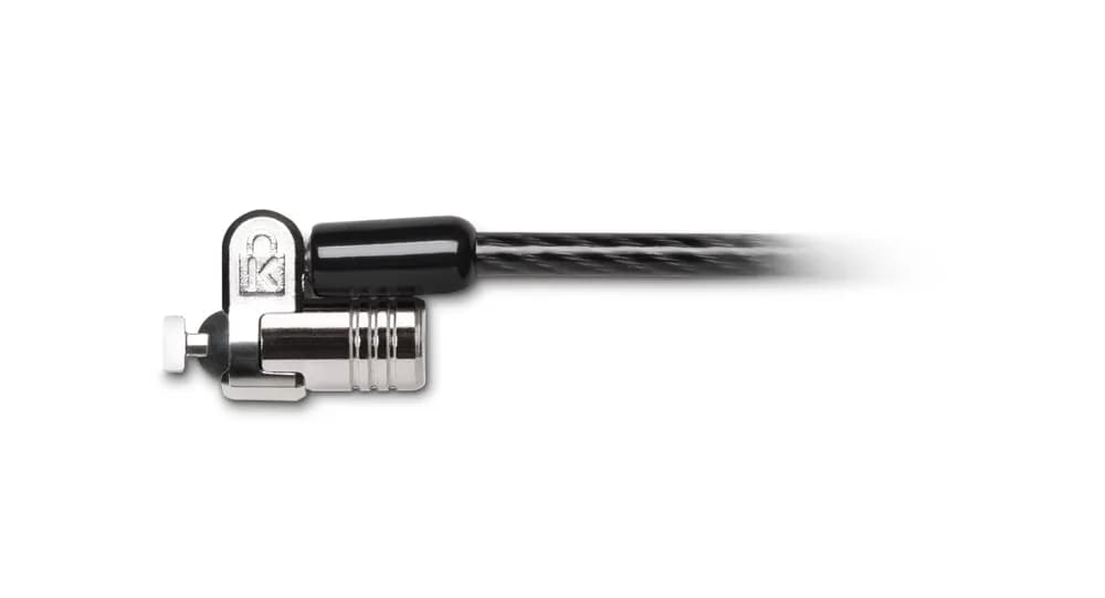 CABLU securitate KENSINGTON pt. notebook slot standard,cheie standard,conectare directa,1.8m, cablu otel ultra-carbon,permite pivotare si rotire, "MicroSaver 2.0" "K65020EU" — miniatură