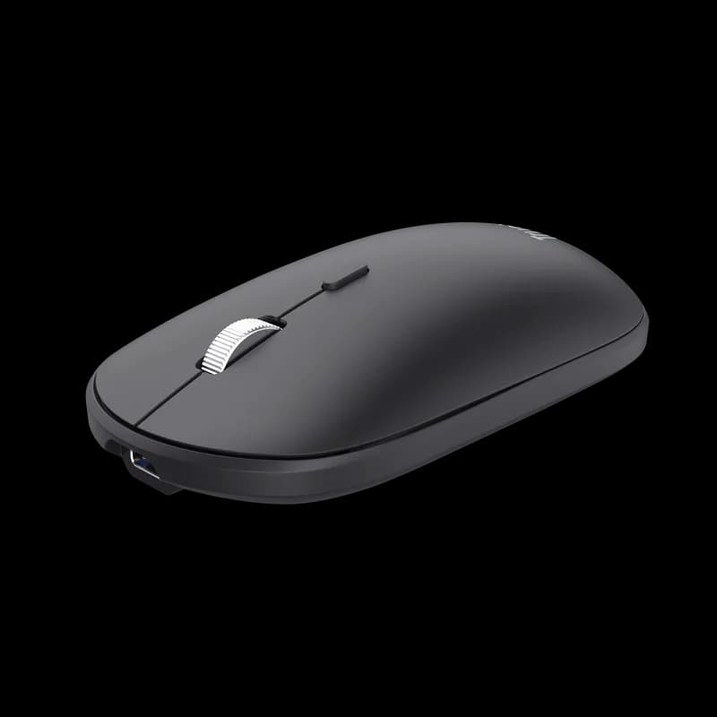 Kit Wireless tastatura si mouse Trust Lyra, negru — miniatură