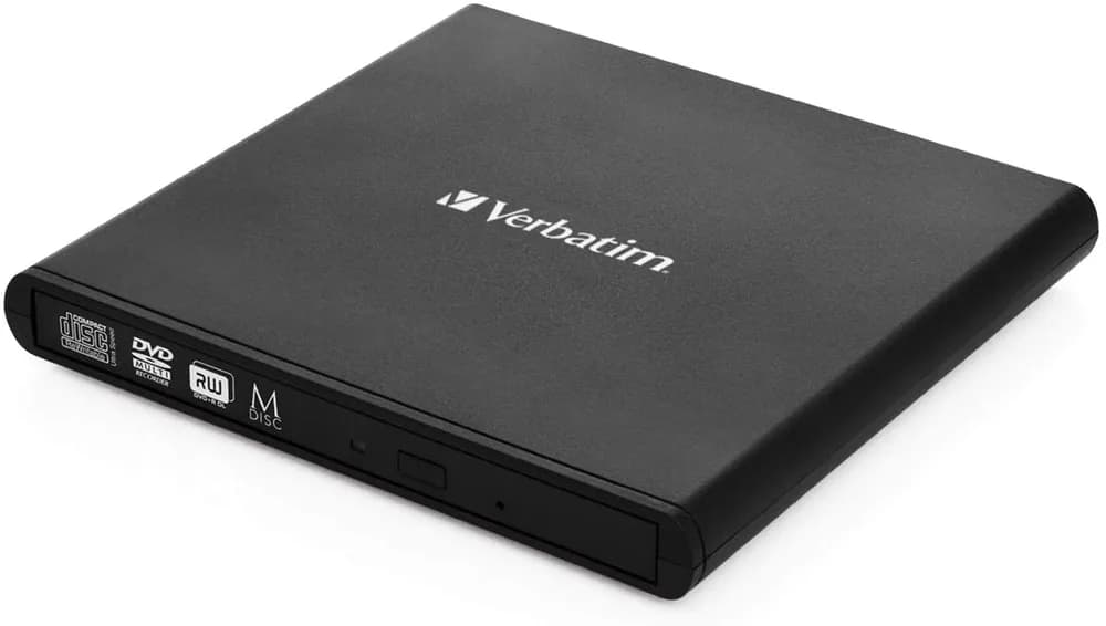 DVD-RW extern, VERBATIM, interfata USB 2.0, negru, "53504"