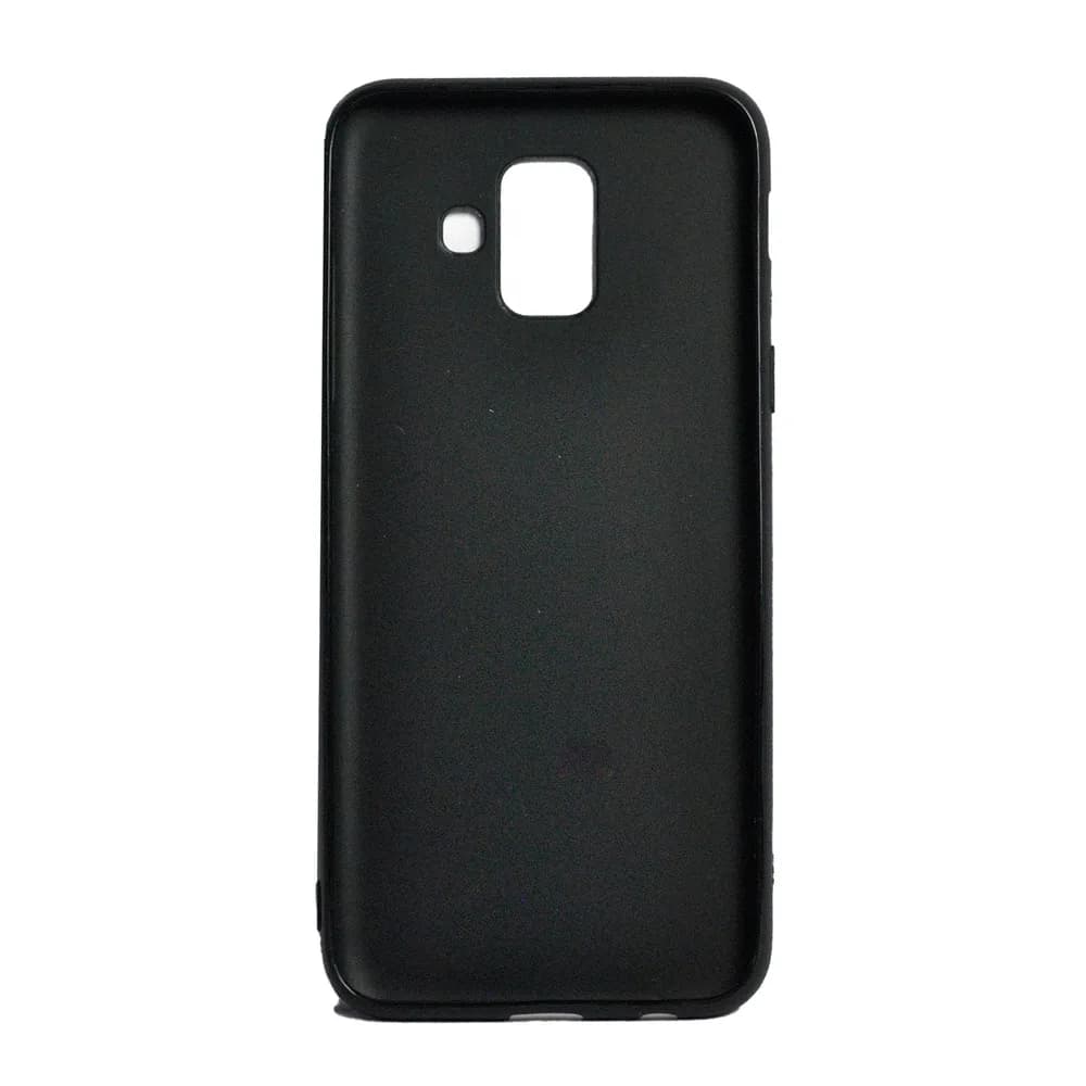 Husa Samsung A6 DUOS 2018 Spacer, negru, grosime 1 mm, material flexibil TPU, ColorFull Matt Ultra negru "SPT-MUT-SA.A6D2018" — miniatură